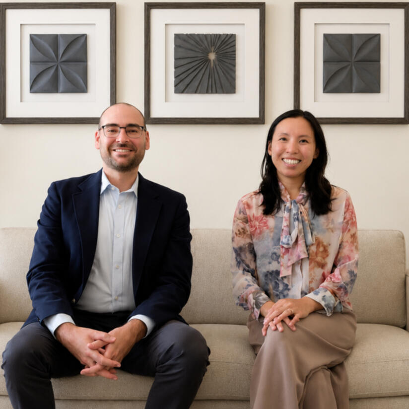 Drs Pacheco and Chen, in their Dupont Circle Washington DC office